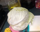 清炒梨山高麗菜的食譜步驟1照片