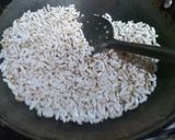 A picture of step 2 of Kheel ki bhel.