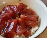 Foto del paso 4 de la receta: Atún marinado, sushi bowl (マグロの漬け丼)