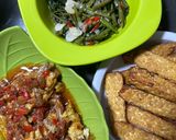 Foto langkah ke 9 dari resep Sambal telur dadar ikan teri.