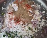 A picture of step 1 of Rajma paneer masala tikka.