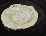 A picture of step 5 of Black eyed beans chilla.
