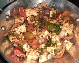A picture of step 4 of Paneer tikka masala.