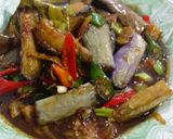 Foto langkah ke 4 dari resep Tumis Terong Saus Tiram.