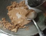 A picture of step 1 of Wheat flour halwa.