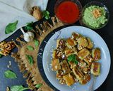 સ્ટફ્ડ ગનોકચી સંગ અખરોટ ચટણી (Stuffed Gnocchi Walnut Chutney Recipe In Gujarati) રેસીપી સ્ટેપ6ફોટો