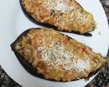 Foto del paso 8 de la receta: Berenjena rellena de atún al micro