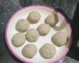 A picture of step 3 of Bread ke Gulab Jamun.