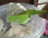 A picture of step 1 of Sattu ke kulcha.