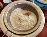 A picture of step 3 of Banana cake(gas baked).