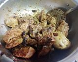A picture of step 3 of Balochi biryani.