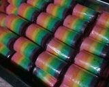 Foto langkah ke 6 dari resep Rainbow rollcake.