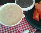 Foto langkah ke 4 dari resep 9. Cream of Sweet corn soup_ mpasi 1y+.