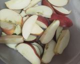 A picture of step 1 of Mixed fruit juice.