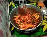 A picture of step 8 of Chilli potato.