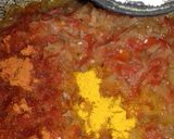 A picture of step 6 of Jhat Pat Kalay Chanay.