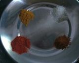 A picture of step 9 of Baby Potato Curry with Green Peas.