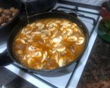 Foto del paso 10 de la receta Albóndigas en salsa de champiñones variados y trigueros silvestres de temporada