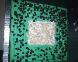 A picture of step 4 of Pakistan Flag Cake 🎂.