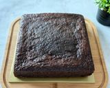 Gambar langkah 10 resipi Kek Gula Hangus.