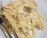 Foto langkah ke 8 dari resep Egg Carbonara Spaghetti.