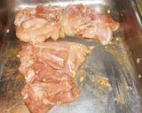 A picture of step 1 of Asian grilled chicken with edamame salad.