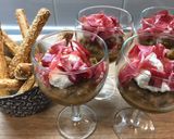 Une image de l'étape 7 de Verrines de Caviar d'Aubergines, Ricotta et Coppa.