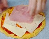 Foto del paso 2 de la receta Milhojas de Tortilla, Jamón y Queso