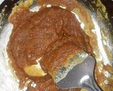 A picture of step 2 of Besan Burfi.