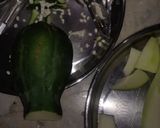 A picture of step 1 of Frozen (stored papaya chutney).