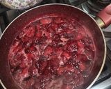 صورة لخطوة 3 من وصفة مربي الفراولة 😋♥️