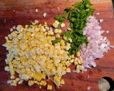 A picture of step 2 of Quesadillas de Huitlacoche with Ricotta.