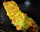 ভেজিটেবল অমলেট(vegetable omelette recipe in Bengali) রেসিপি ধাপ - 3 ছবি