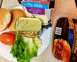 Hình bước làm 1 của món Hamburger for breakfast