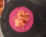 A picture of step 4 of Red Maggi noodles Momos.
