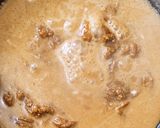 A picture of step 3 of CARAMEL SAUCE (with milk).
