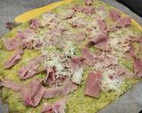 Foto del paso 7 de la receta: Pizza prosciutto de base de calabacín
