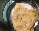A picture of step 3 of Multigrain sprout paneer grilled wrap.