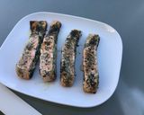 Une image de l'étape 7 de Pavés de saumon à l aneth et nigelle.