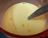 A picture of step 2 of #Creamy Mango Vanilla Custard jelly.