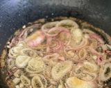 Gambar langkah 3 resipi Sambal Tumis Tempoyak Petai.