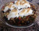 Foto del paso 2 de la receta: Merluza gratinada a la mayonesa con base de verduras