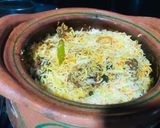A picture of step 9 of Matka Beef Biryani.