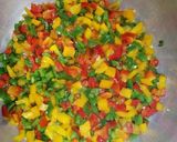 A picture of step 3 of Fried Vegetable rice.