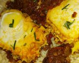 A picture of step 4 of Shakshuka.