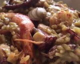 Foto del paso 9 de la receta: Arrocito meloso de 🐟 pulpo 🐙 y mariscos