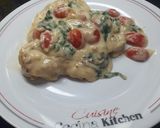 Foto del paso 6 de la receta: Pechuga de pollo a la toscana sin crema de leche con spaghetti al nero di seppia