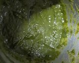 A picture of step 2 of Hariyali Mushroom Paneer.