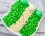 A picture of step 2 of Independence rice.