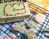 Foto langkah ke 9 dari resep Lapis legit pandan sukade ultah cookpad.